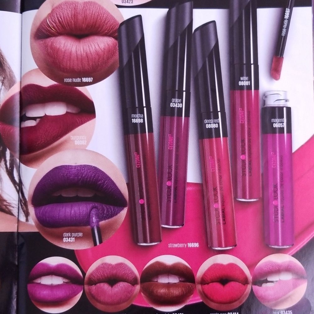 Cyzone by L'bel coral liquid lipstick